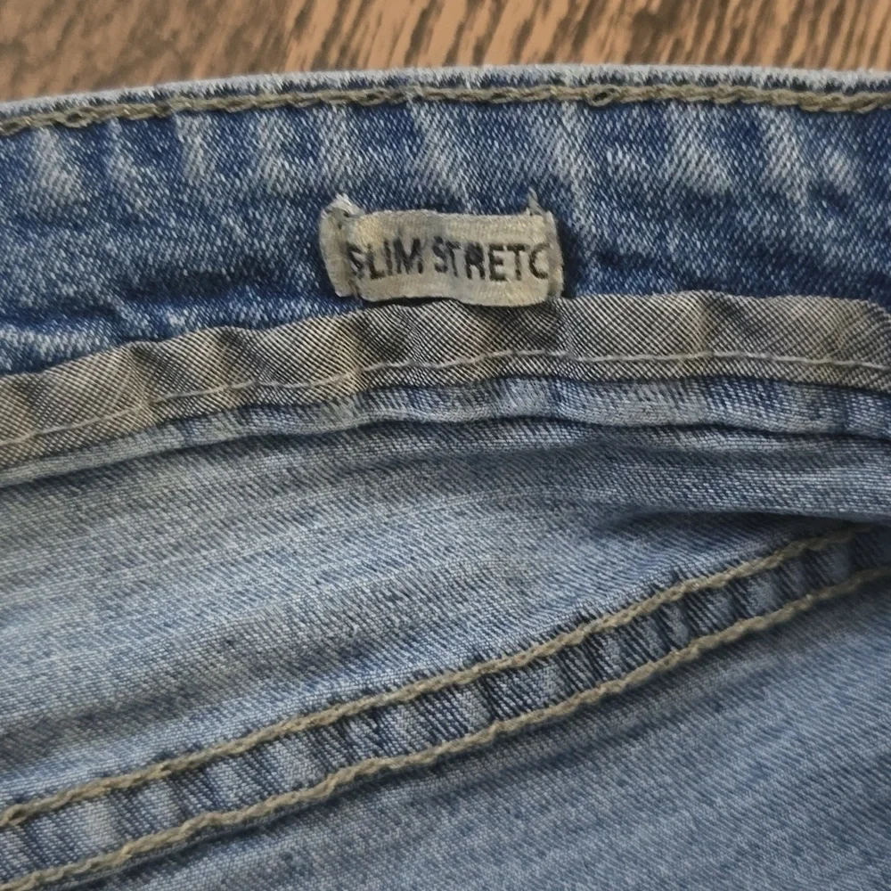HUDSON & BARROW Men's Blue Denim Jeans Sz 36 X‎ 32 Slim Stretch